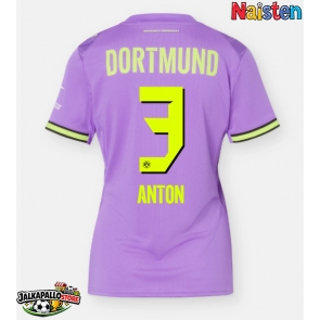 Borussia Dortmund Waldemar Anton #3 Kolmaspaita Naisten 2026-27 Lyhythihainen